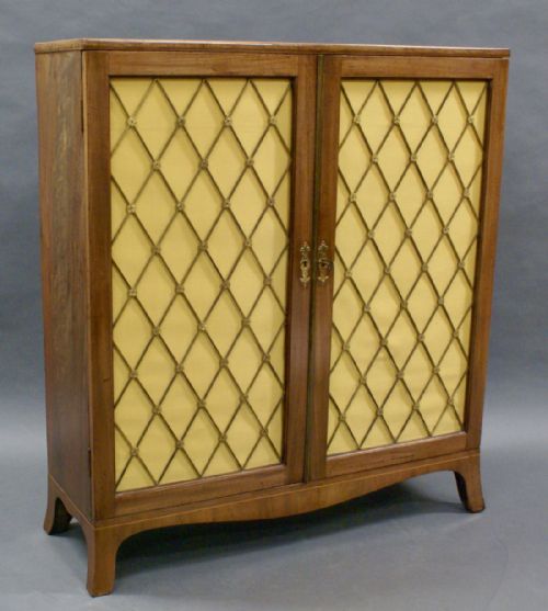A Fine George III Mahogany Side Cabinet
