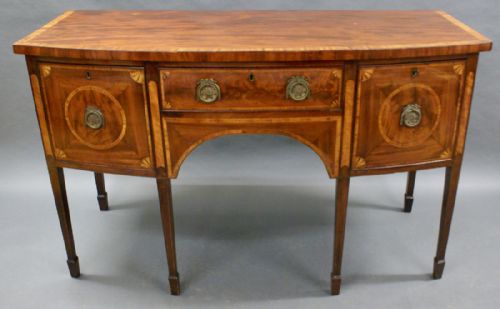 A George III Mahogany Inlaid Sideboard