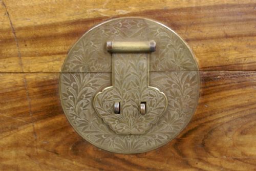 CANTONESE BRASSBOUND CAMPHORWOOD TRUNK - ADDITIONAL PHOTO 3