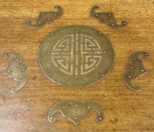 CANTONESE BRASSBOUND CAMPHORWOOD TRUNK - ADDITIONAL PHOTO 4