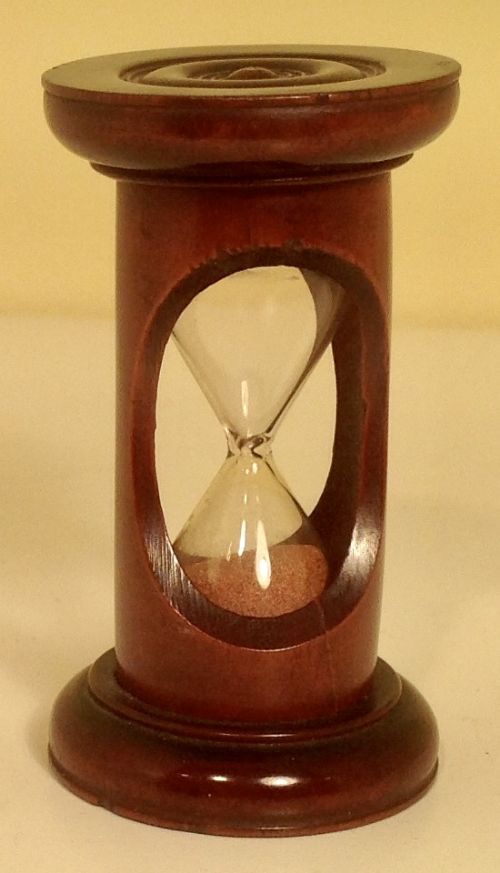 A 19th Century Treen Egg Timer