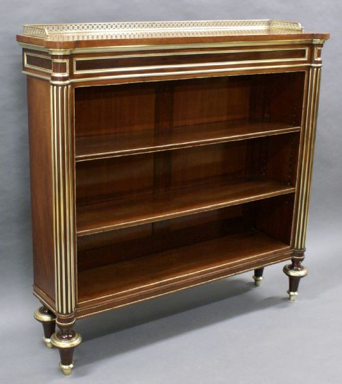 A Superb Open Bookcase Attributed to Holland & Son