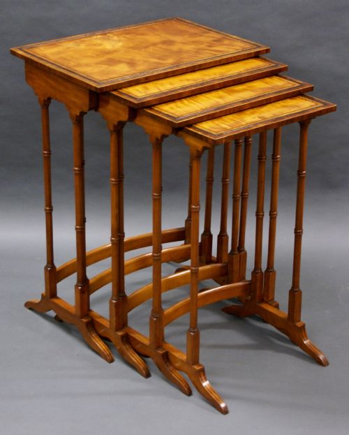A 19th Century Sheraton Revival Nest of Quartetto