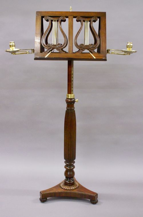 A Rare William IV Duet Stand
