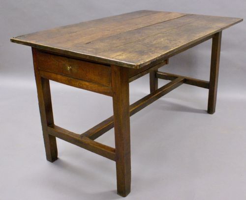 A Small 18th Century Oak Refectory Table