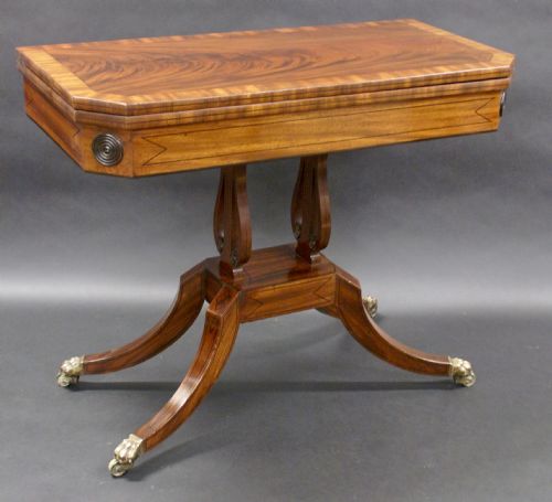 A George III Mahogany Card Table