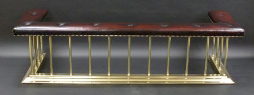 A Very Large Edwardian Club Fender