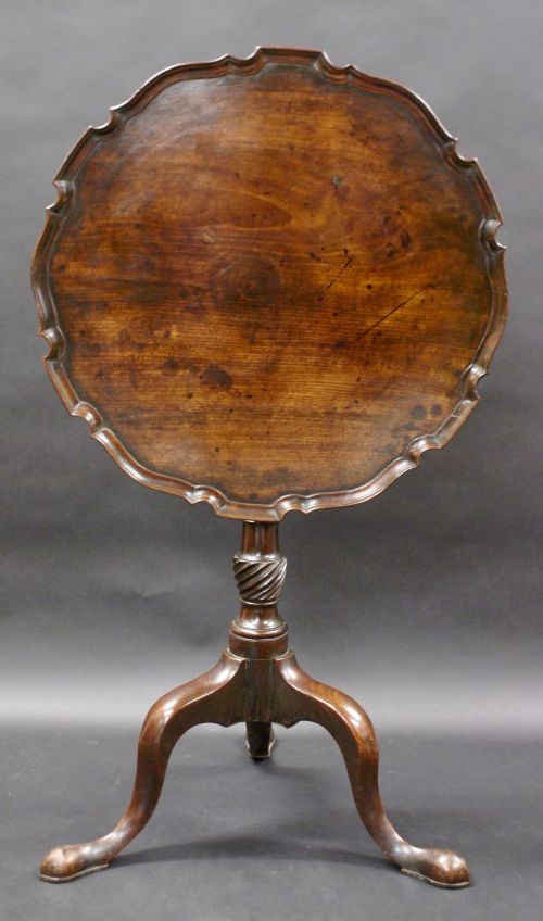 A George II Mahogany Tripod Table