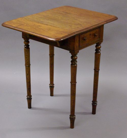 An Oak Work Table from St. James's Palace