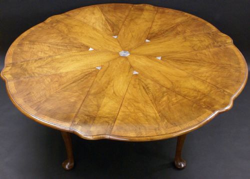 A Superb Jupe Style Dining Table by Gillows.