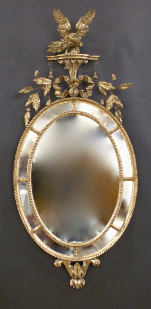 A Superb Late 18th Century Looking Glass