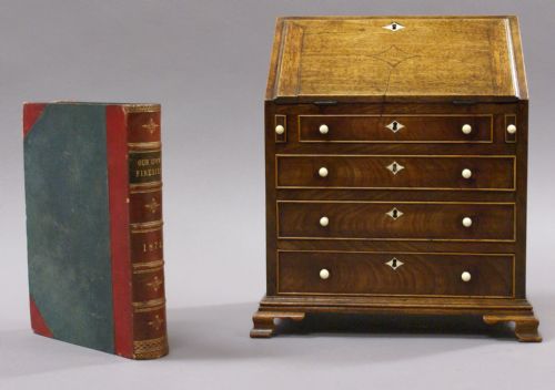 A Superb Georgian Minature Bureau