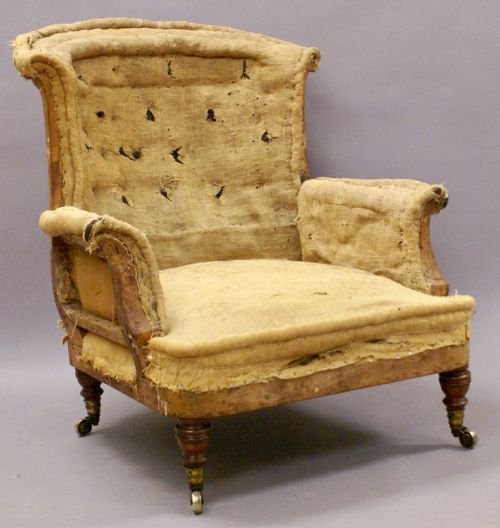 A Large Howard & Sons Arm Chair