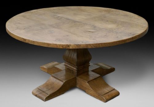A Large Pollard Oak Dining Table