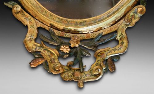 A RARE 18TH CENTURY VENETIAN MIRROR - ADDITIONAL PHOTO 2