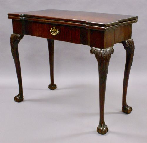 A George II Mahogany Card Table