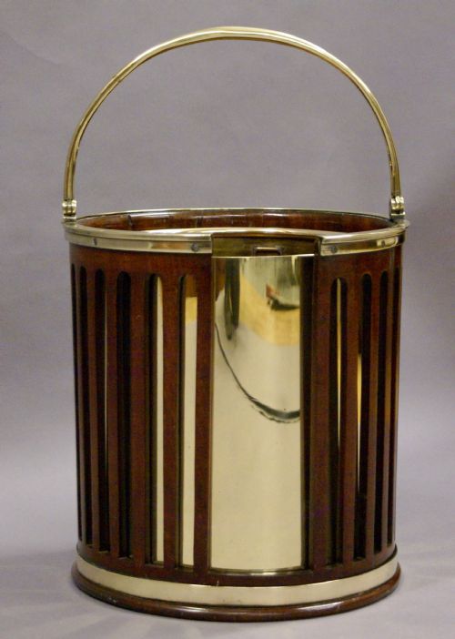 18TH CENTURY SLATTED PLATE BUCKET - ADDITIONAL PHOTO 1
