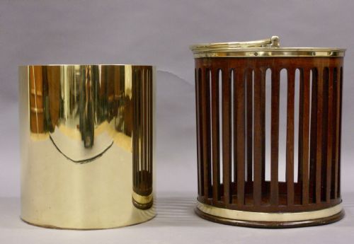 18TH CENTURY SLATTED PLATE BUCKET - ADDITIONAL PHOTO 4