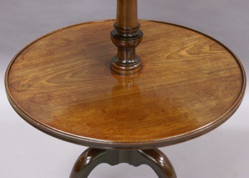 A FINE GEORGE III MAHOGANY DUMB WAITER - ADDITIONAL PHOTO 5