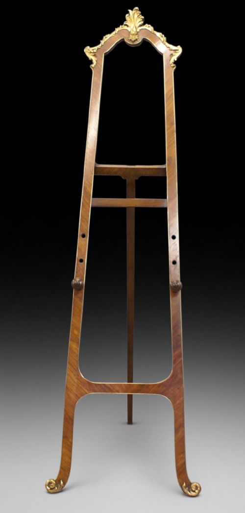 A Superb Kingwood and Ormolu Easel