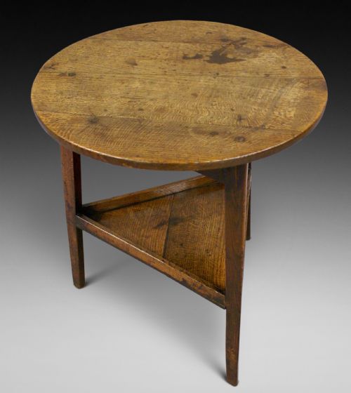 A Good Late 18th Century Ash Cricket Table