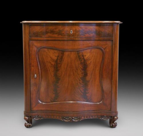 A Flame Mahogany Side Cabinet