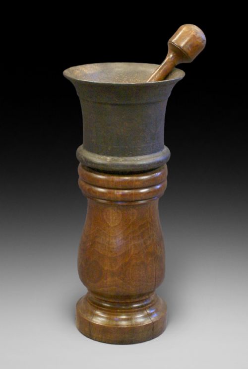 An 17th Century Large Mortar & Pestle