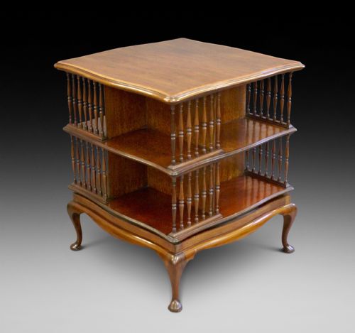 Edwardian Revolving Bookcase