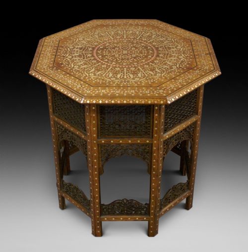 Superb Anglo Indian Inlaid Table