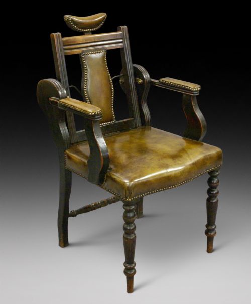 A Late 19th Century Barbers and or Dentists Chair