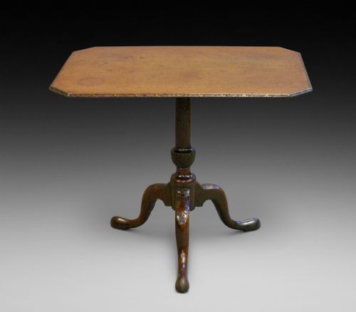 An 18th Century Carved Tripod Table