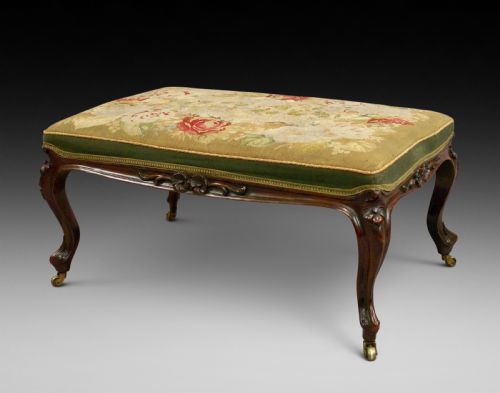 A Fine Rosewood Stool