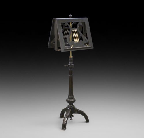 A Fine Aesthetic Movement Duet Stand