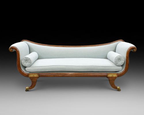 A Regency Period, Brass Inlaid Sofa