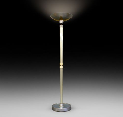 An Art Deco Floor Lamp