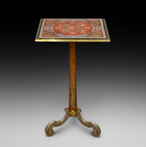 A Superb Boulle-work Tripod Table