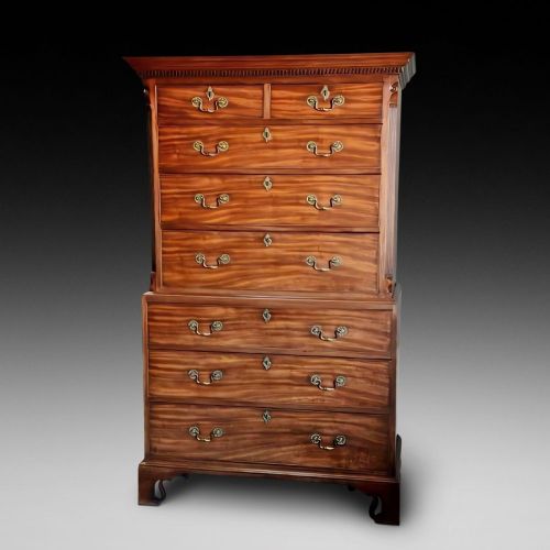 A Superb George III Mahogany Tallboy
