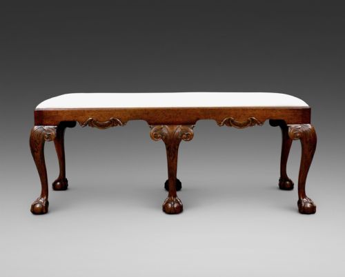 A Late 19thc George II Style Stool