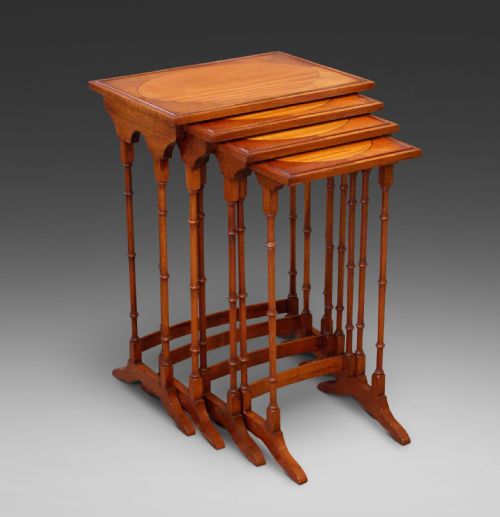 A Set of Edwardian Quartetto Tables