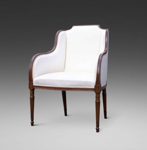 A Hepplewhite Period Mahogany Arm Chair