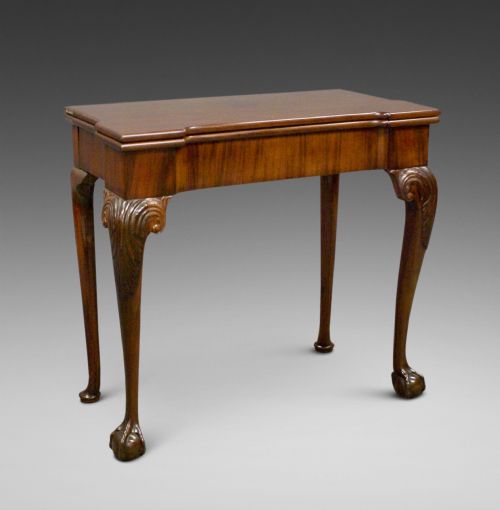 A George II Mahogany Tea Table