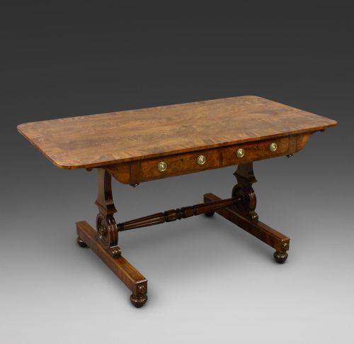 A Flame Mahogany Sofa Table
