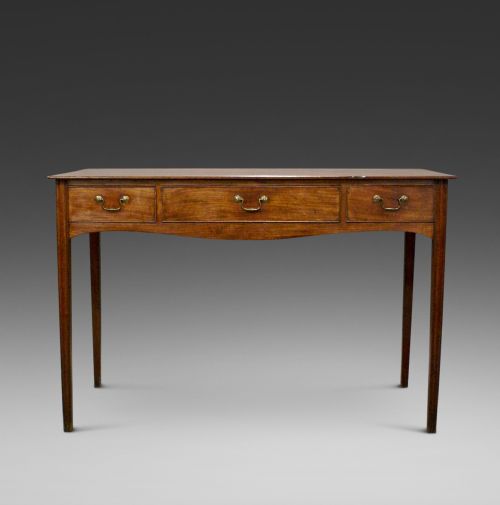 A Hepplewhite Period Mahogany Side Table
