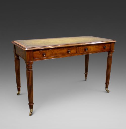A Good Quality Mahogany Writing Table