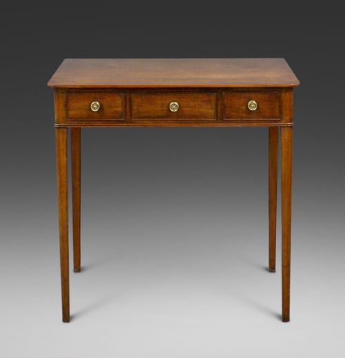 A George III Mahogany Side Table