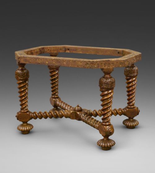A 19th Century Walnut Stool