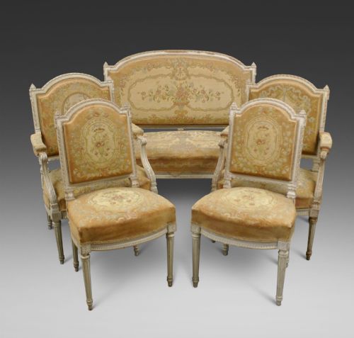 A 19thc French Salon Suit
