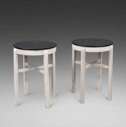 A Pair of Art Deco Side Tables