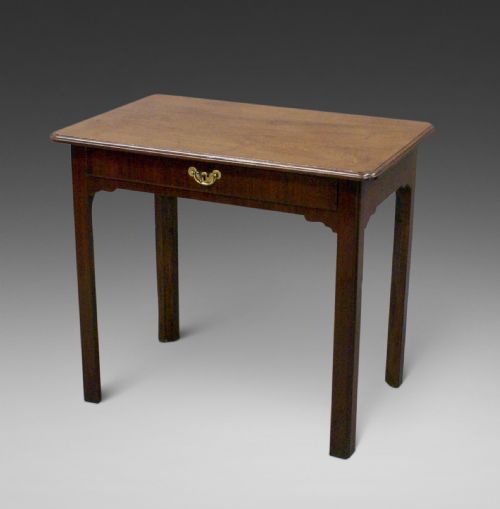 A George II Red Walnut Side Table