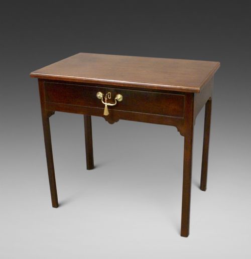 A George III Mahogany Side Table